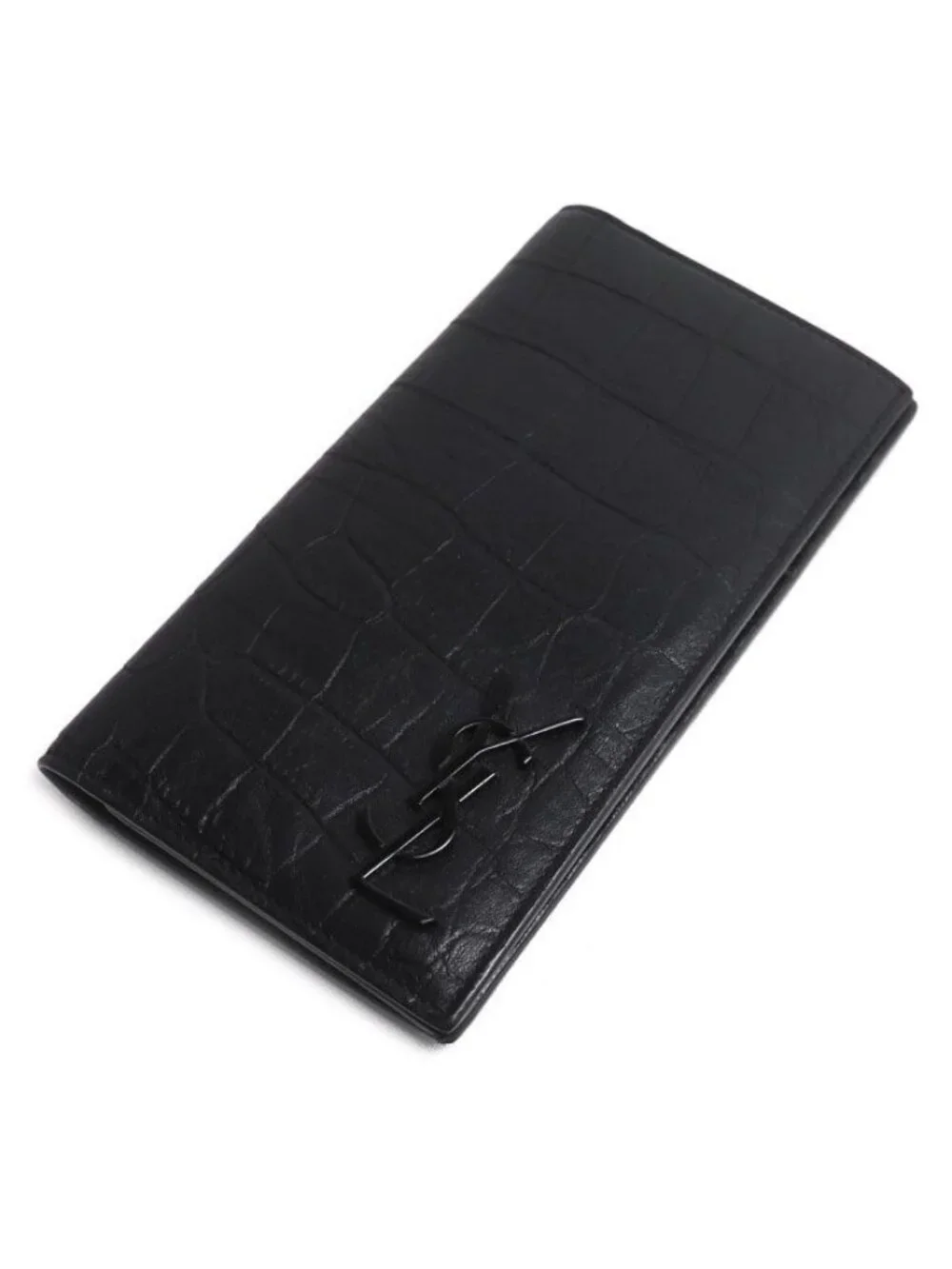 Saint Laurent Monogram Continental Wallet Black